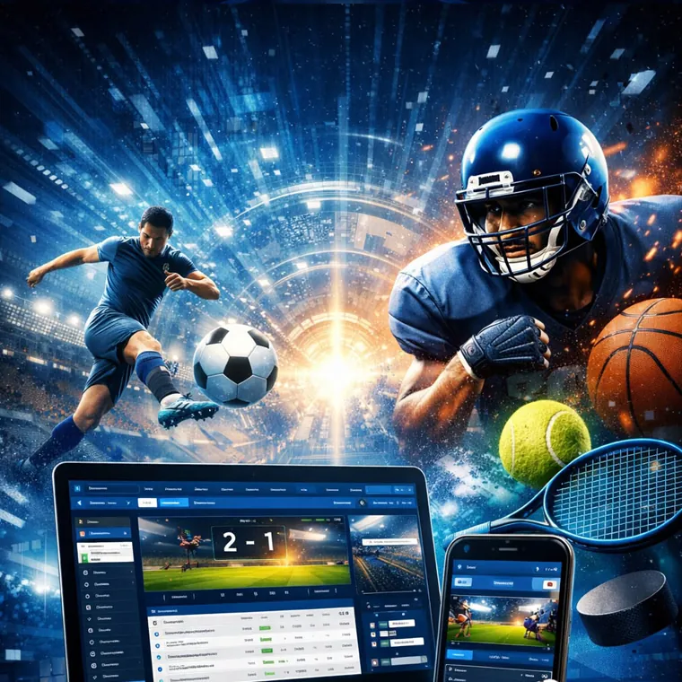 Person using winph mobile app to place a sports bet, with a modern interface and golden accents