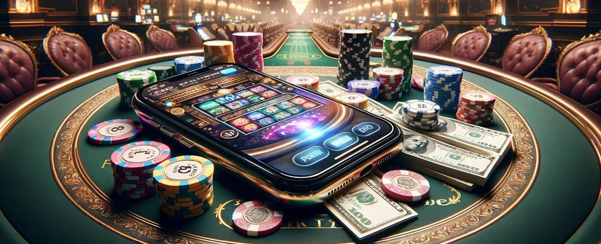 WinPH Login Portal with secure elements and vibrant online casino interface